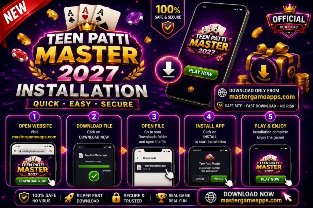 Teen Patti Master Install