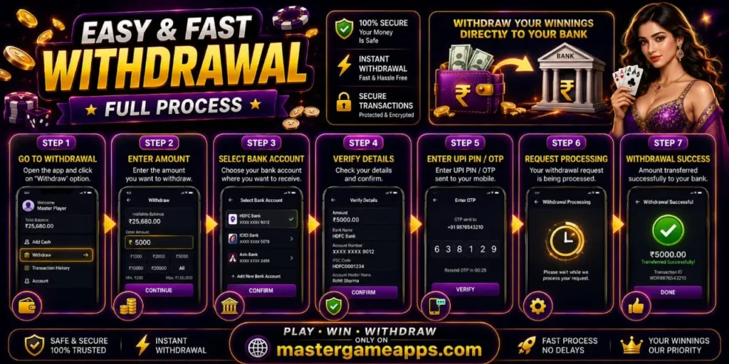 Teen Patti Master Withdrawal